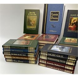 Collection of volumes from 'The Great Writers Library' by Marshall Cavendish series, to include Tess of the d'Urbervilles, Little Women, For Whom the Bell Tolls, A Tale of Two Cities, Far from the Madding Crowd, Jane Eyre, etc. 