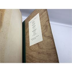 The Yorkshire Post Kriegie Edition. A 1945 book reproducing the exploits of Prisoners of War in Stalag Luft VI, with compliments letter from the publishers. Simulated wood paper covered card boards.