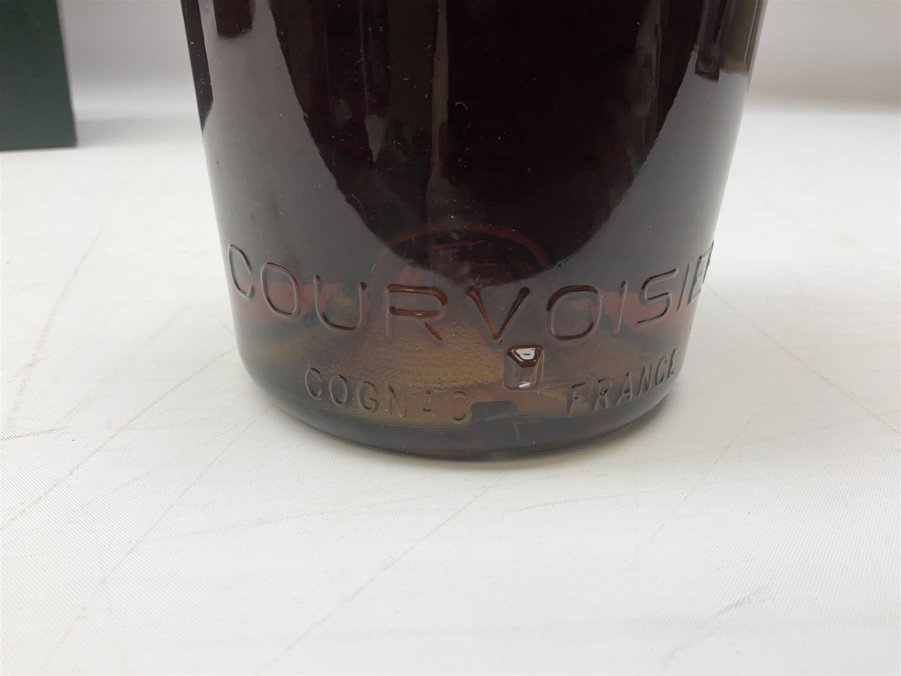 Courvoisier Three Star Luxe Cognac, 24fl oz 70% vol, labelled by appointment to His Late Majesty King George VI, one bottle