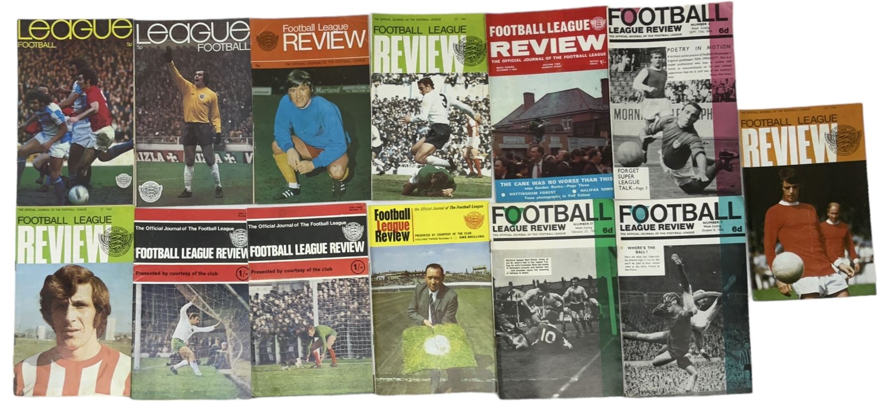 Collection of 1950s and later football programmes, including a quantity of 1950s and 1960s Hull City football programmes, five Under 23s/Schools International programmes and 1960s and later Football League Review Journals