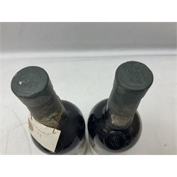 Taylors, 1975, vintage port, unknown contents and proof, two bottles