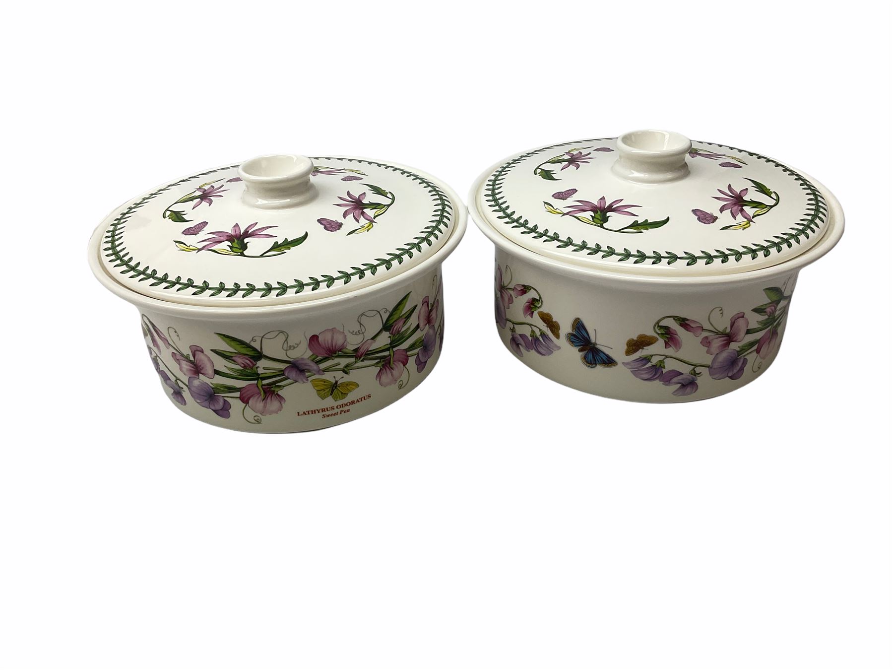 Portmeirion Botanical Garden tea and dinner wears, to include three