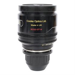 Cooke Mini S4/i 32mm T2.8 prime lens with PL mount, serial no. 8032-0714, with front and back lens caps