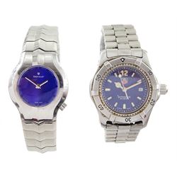 TAG Heuer Alter Ego ladies stainless steel quartz wristwatch, Ref. WP1411 and one other Tag Heuer ladies stainless steel quartz wristwatch, Ref WK1313, both on integrated stainless steel bracelets