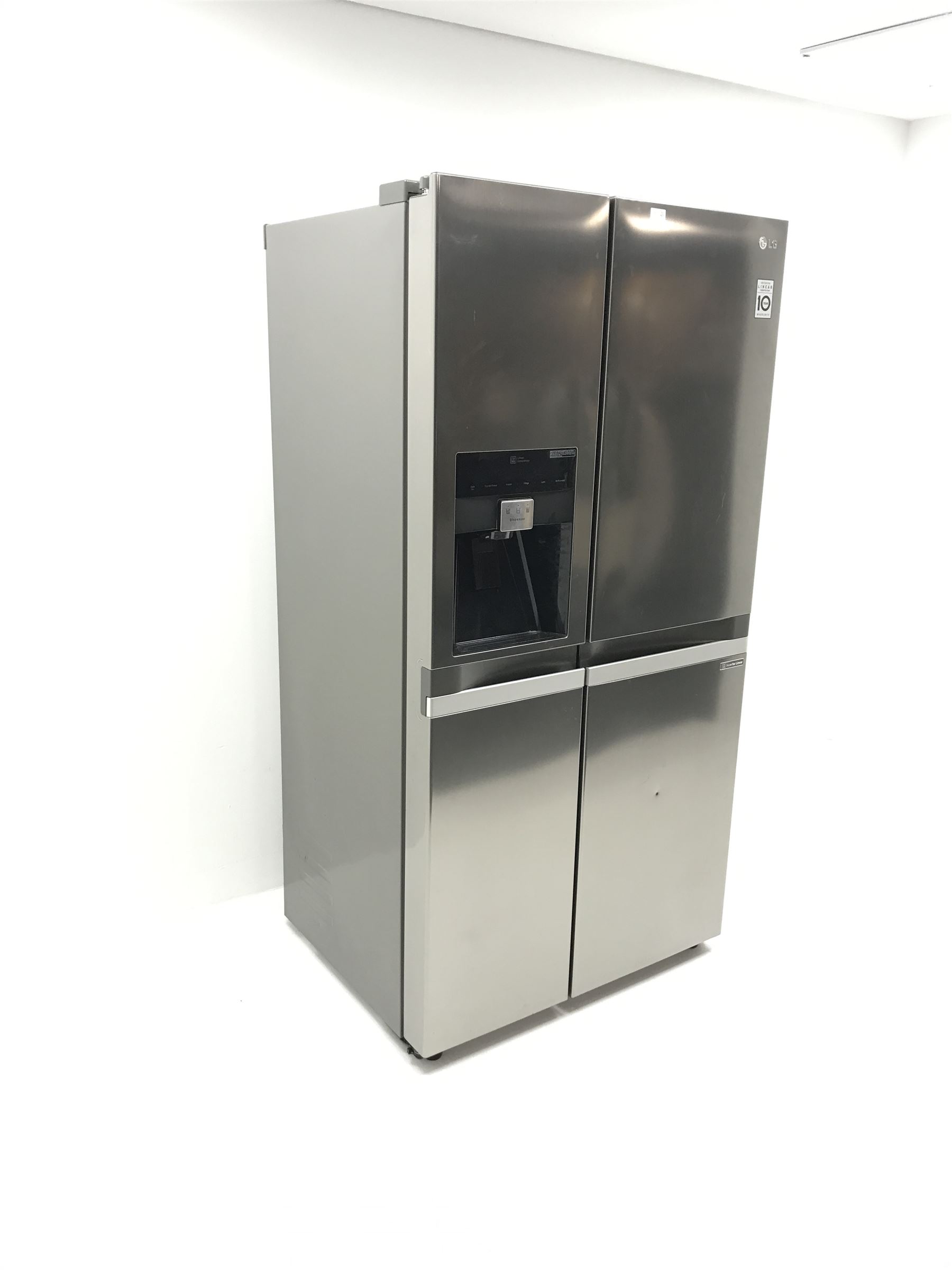 LG Model GSL545PVYV American style fridge/ freezer-double full length doors with ice dispenser 