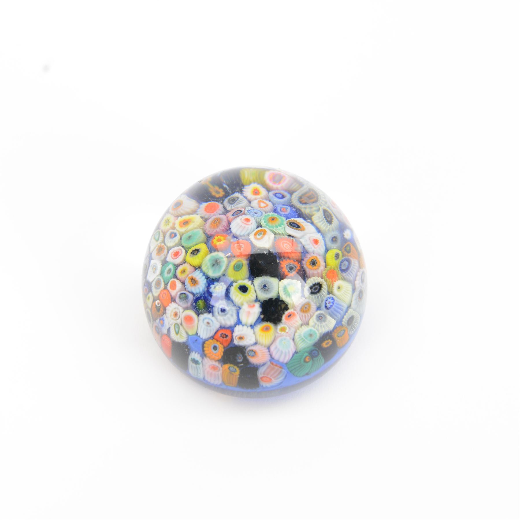 Five millefiori paperweights of domed form including a Strathearn example