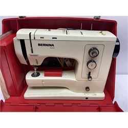 Mid 20th Century Bernina Record Electronic sewing machine in case, untested