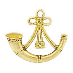 Early 20th century 18ct gold British Military brooch, probably  Oxfordshire and Buckingham...