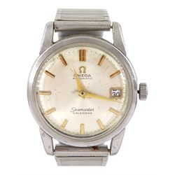 Omega Seamaster Calendar gentleman's stainless steel automatic wristwatch, Ref. 2849 14SC, Cal 503, on expanding link bracelet