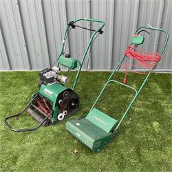 Spares or repairs, Qualcast Classic Petrol 35s lawnmower and Qualcast electric raker - THIS LOT IS TO BE COLLECTED BY APPOINTMENT FROM DUGGLEBY STORAGE, GREAT HILL, EASTFIELD, SCARBOROUGH, YO11 3TX