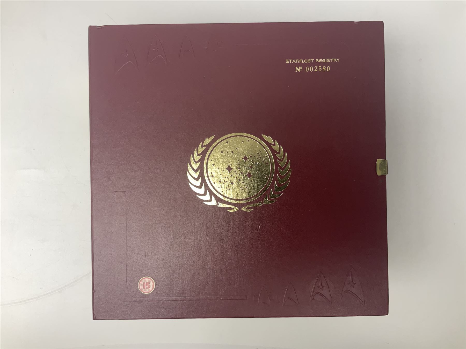 Star Trek collectables to include limited edition 30th Anniversary boxed VHS collectors set no. 002580, and further DVDs, books etc in one box