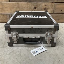 Erbauer core drill bit set, cased