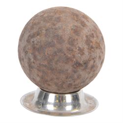 Napoleonic French cannon ball, 8lb