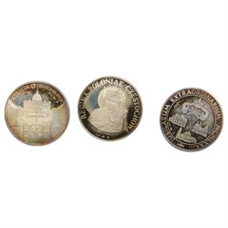 Great British and World coins and banknotes, including Bank of England ten shillings note, various Cyprus notes, Maria Theresa silver restrike thaler, pre-Euro coinage, pre-decimal coinage etc