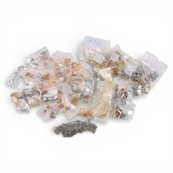 Quantity of costume jewellery, including stud earrings, pendant necklaces, bracelets and bangles etc