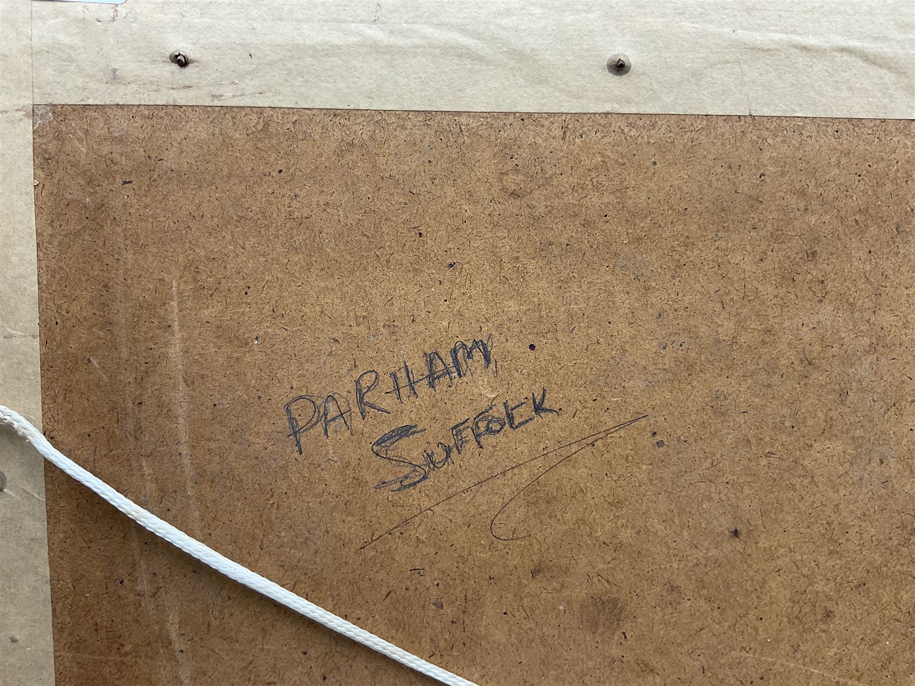 William Roger Benner (British 1884-1964): 'Parham - Suffolk', watercolour signed, titled verso 33cm x 46cm