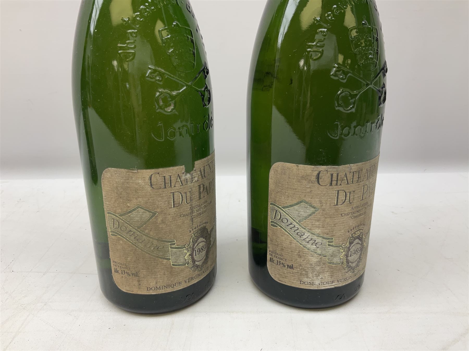Domaine des Rozets, 1989, Chateauneuf du Pape, 75cl, 13% vol, four bottles together with further 1985 bottle, 75cl, unknown proof (5)