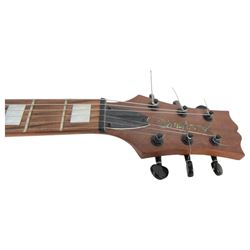 Tanglewood electro-acoustic jazz guitar, model no. JZ-501-MAH, L110cm