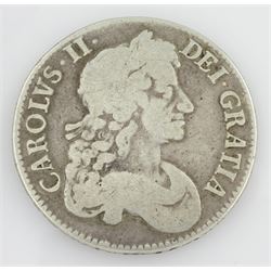 King Charles II 1679 crown coin