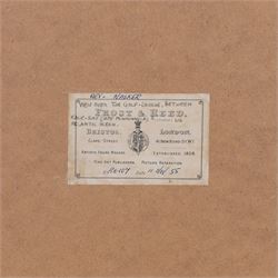 English School (20th Century): 'View Over the Golf Course Between Kalk Bay (Cape Peninsula) & the Atlantic Ocean', watercolour signed with initials MPW, titled on Frost & Reed label and with Royal Academy label verso, 42cm x 60cm  