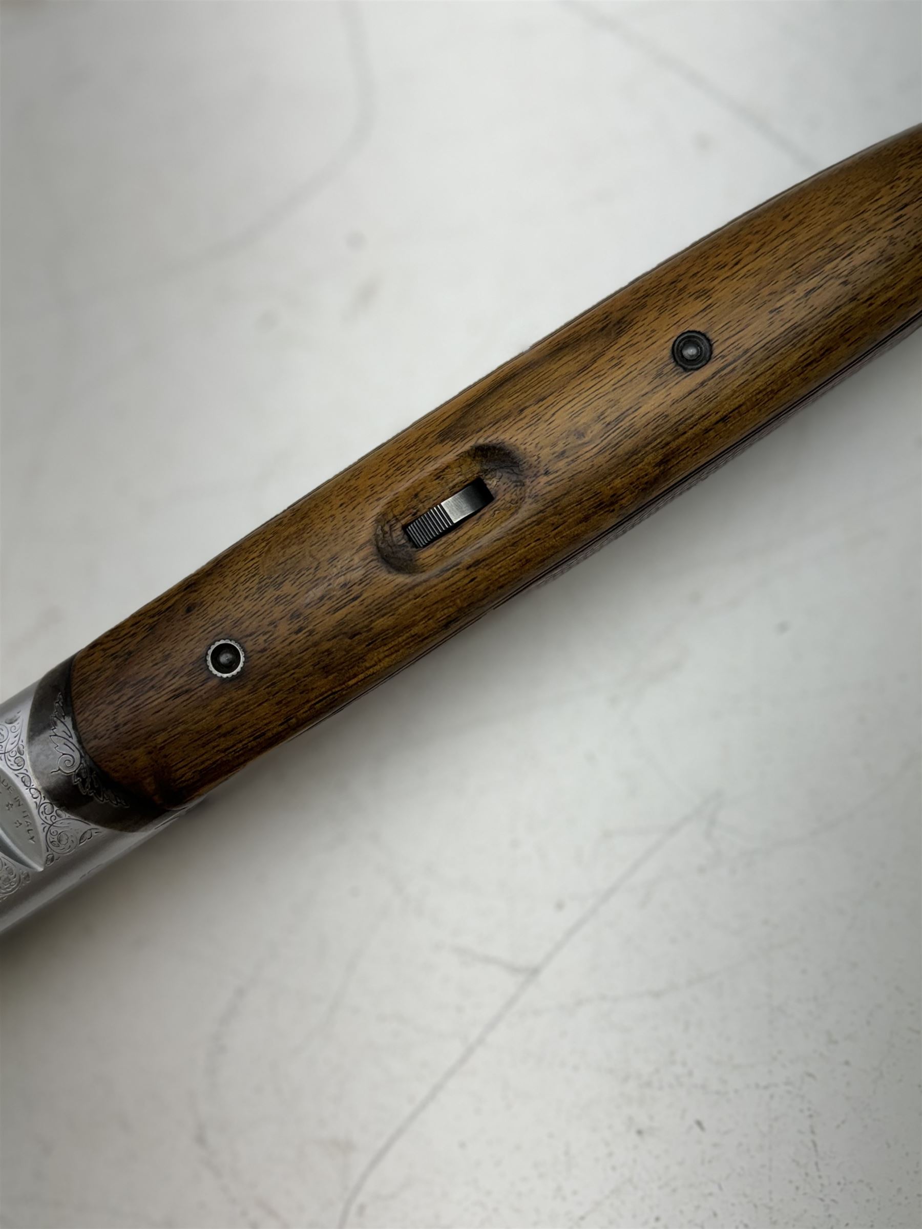 SHOTGUN CERTIFICATE REQUIRED - Italian Beretta S56E 12-bore over under shotgun, double trigger 71cm (28