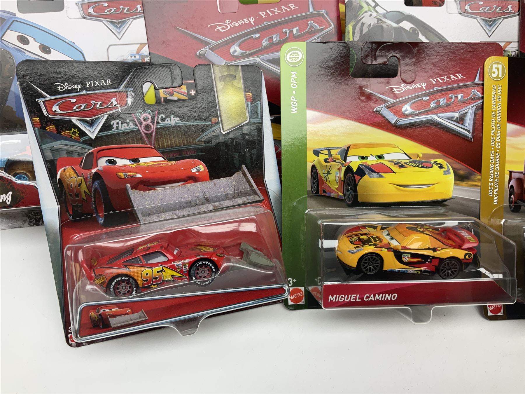 Disney Pixar 'Cars' - thirty-four Mattel carded die-cast models; all in unopened blister packs (34)