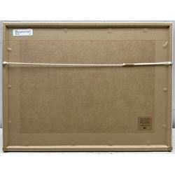 Douglas Fox Pitt (British 1864-1922): Figures under Brighton Pier, watercolour and charcoal signed 23cm x 35cm