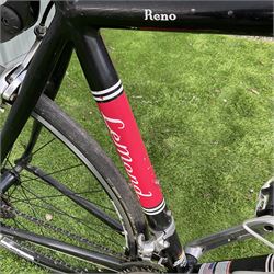 Lemond Reno retro road bike, carbon forks, 16 gears, padded brakes, Shimano gear shifters, medium frame - THIS LOT IS TO BE COLLECTED BY APPOINTMENT FROM DUGGLEBY STORAGE, GREAT HILL, EASTFIELD, SCARBOROUGH, YO11 3TX
