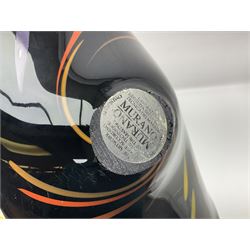 Murano glass dish together with three Myott jugs etc