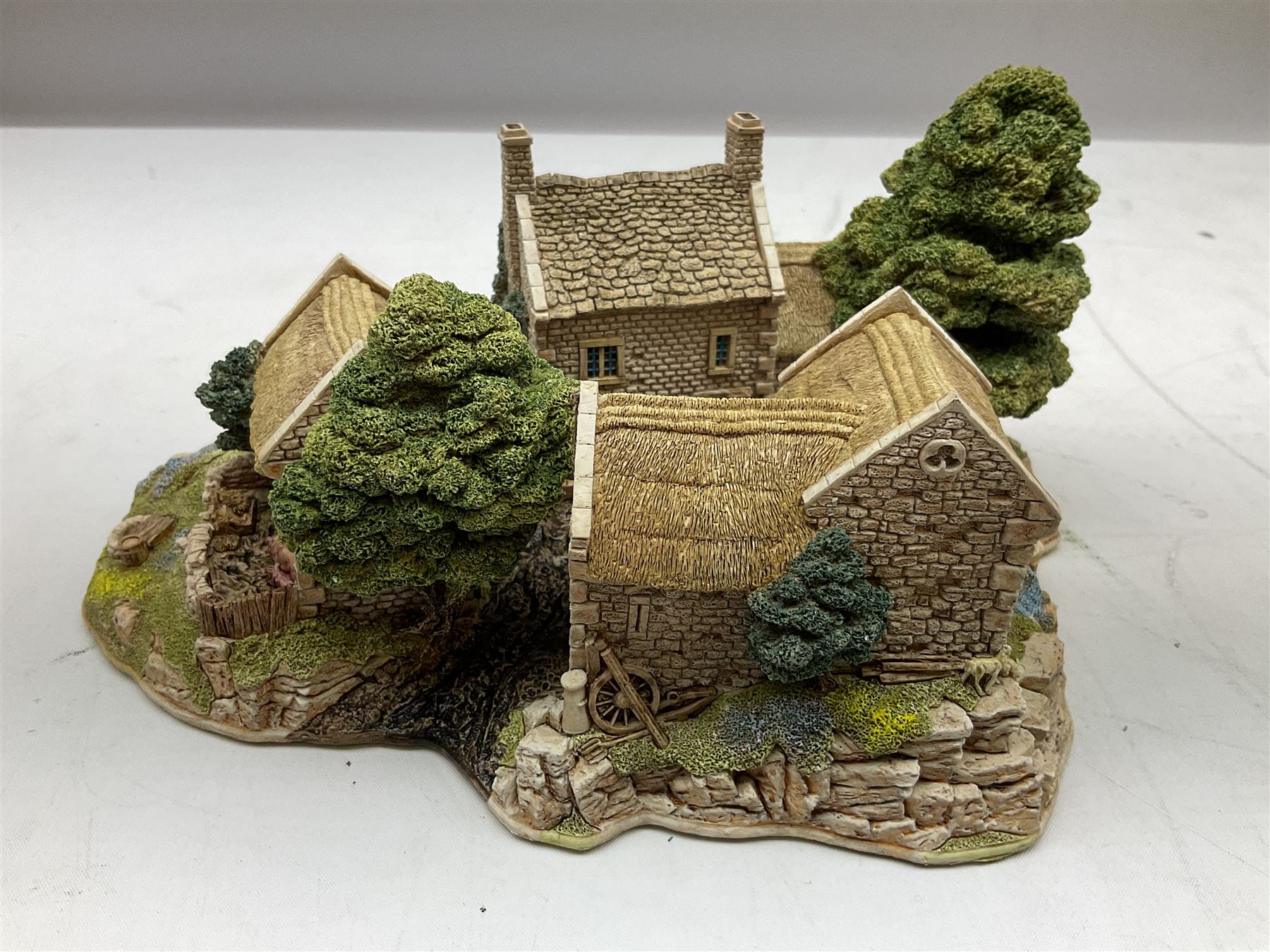 Five Lilliput Lane models comprising Bluebell Farm, Anne Hathaway 1989, Armada House, Green Gables and Summer Days, all boxed