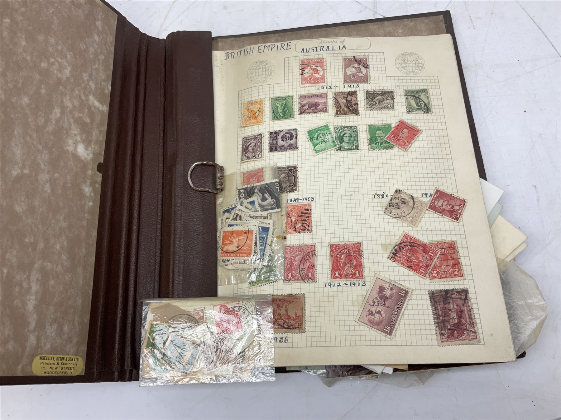 Great British and World stamps, including Queen Victoria and later, Lundy, Iran, Poland, Spain, USA etc, housed in albums and loose, in one box