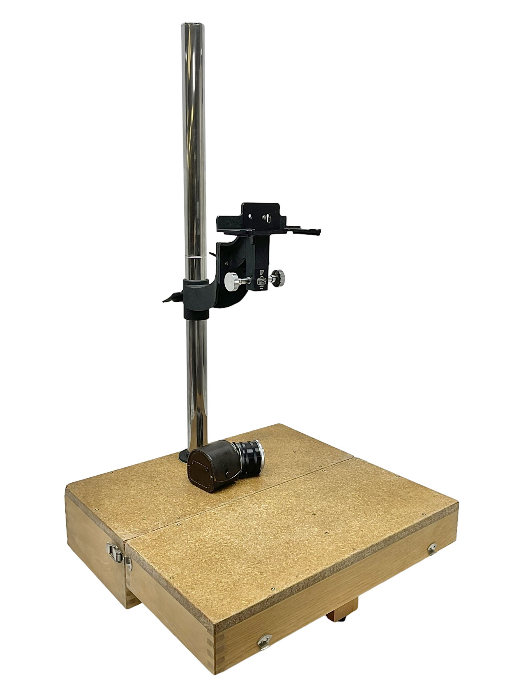 Nikon Repro Kit Model PF, complete with a PF-2 folding wooden carrying case