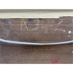 Arthur A Friedenson (Staithes Group 1872-1955): 'In the Harbour - St Monans Fife', oil on panel signed, titled verso 24cm x 34cm