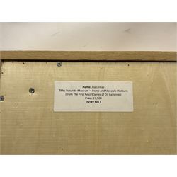 Joy Lomas (British Contemporary): The Rotunda Ceiling - Scarborough, oil on canvas signed, title label verso 100cm x 70cm