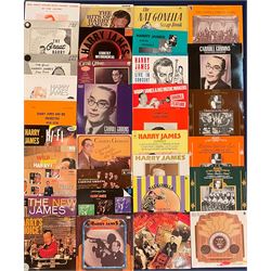 Mostly Jazz vinyl records including 'Benny Goodman Live at Carnegie Hall 40th Anniversary Concert' two record set, 'Capitol Jazz Classics Bebop Spoken Here Benny Goodman Charlie Barnet', 'Dinah Washington The Jazz Sides The EmArcy Jazz Series', 'Nat Gonella And His Trumpet', 'Harry James First-Team Player On The Jazz Varsity' etc, approximately 120 