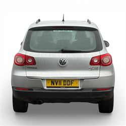 VW Tiguan, 2 Litre diesel, Automatic, 2011, Silver, MOT till 06/09/2026, 120,000 Miles (NV11 DDF)
