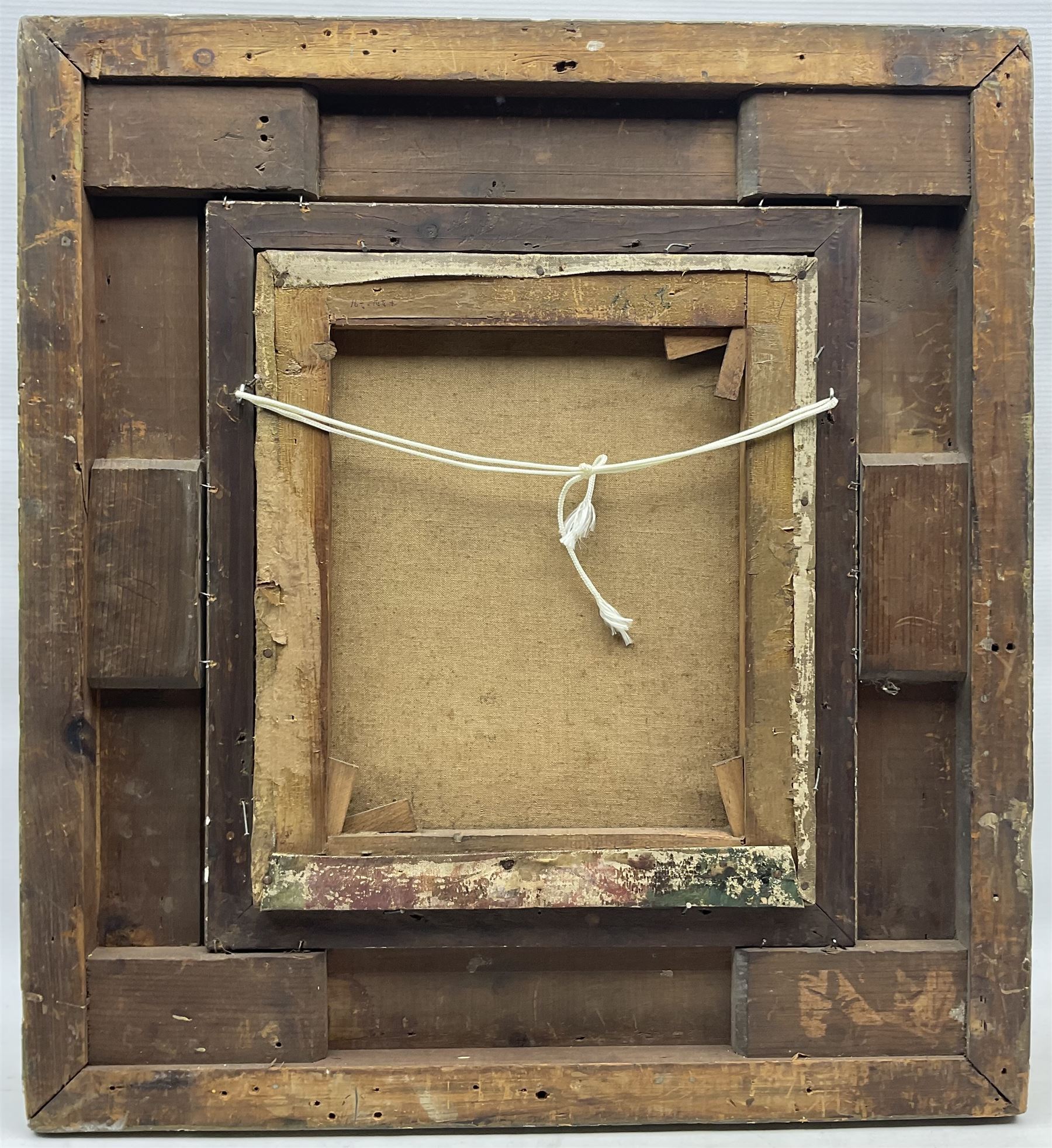 Ernest Higgins Rigg (Staithes Group 1868-1947): Young Boy in a Straw Hat, oil on canvas signed 30cm x 35cm