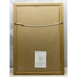 Rolf Harris (Australian 1930-): 'The Straw Hat' 'The Red Umbrella' and 'Sunset Lion', three limited edition  giclee prints signed and numbered 268/695, 175/195 and 194/345 in pencil, max 60cm x 36cm (3)