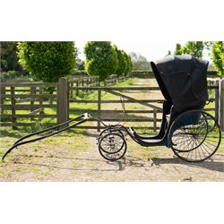 Victorian Bath Chair / Invalid Carriage Converted for Horse Drawn Use

A Victorian bath ...