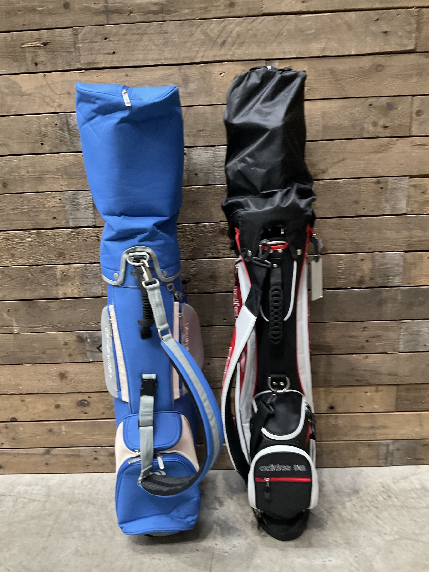 Two sets of golf clubs maruman and adidas