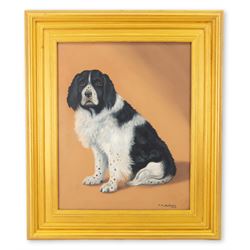 Frances Mabel Hollams (1877-1963): Portrait of a Spaniel, oil on canvas signed 50cm x 39cm 
Provenance: sold Bonhams Knightsbridge 10th October 2006 Lot 335