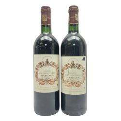 Chateau Moulin De Tricot, 1995, Margaux, 750ml, 12.5% vol, two bottles 