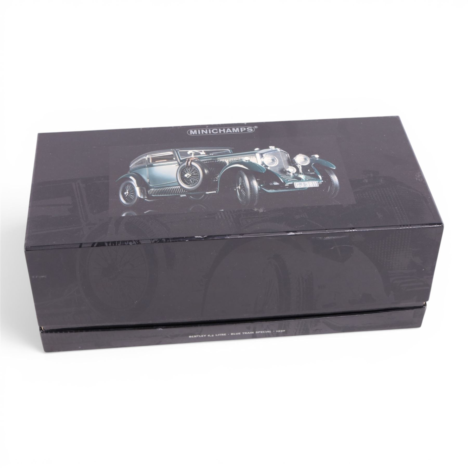 Minichamps 1:18 scale Bentley Speed Six - The Blue Train Car, boxed