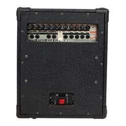 Nine Watkins WEM Song Bird Accordion amplifiers and speakers, including three Silver Songbird Full Range speakers, two Song Bird 200 amplifiers, two WEM amplifier heads and two Song Bird 200 speakers, largest H50cm 