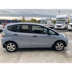 Honda Jazz 1.2 hatchback, Petrol, 55886 miles. New Battery 11/2021. Selling on behalf of the executors of a local estate.

Alternative buyers premium rate applies of 10% + VAT. - THIS LOT IS TO BE COLLECTED BY APPOINTMENT FROM DUGGLEBY STORAGE, GREAT HILL, EASTFIELD, SCARBOROUGH, YO11 3TX