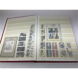 Great British and World stamps, including Queen Elizabeth II mint pre-decimal issues, small number of presentation packs, Cuba etc, housed in various albums and stockbooks, in one box