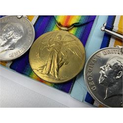 WW1 father and son medal groups comprising British War Medal and Mercantile Marine Medal awarded to Captain Allanson Hick and British War medal, 1914-15 Star and Victory Medal awarded to 1198 Pte. Allanson Hick E. York. R. with biographical information. N.B. Allanson Hick Jnr. of Hull was a celebrated architect and renowned marine artist being a founder member of the Society of Marine Artists (RSMA).