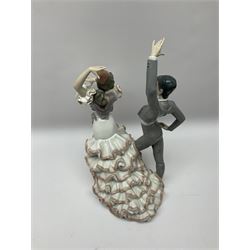 Lladro figure, A Passionate Dance, no 6387, H43cm