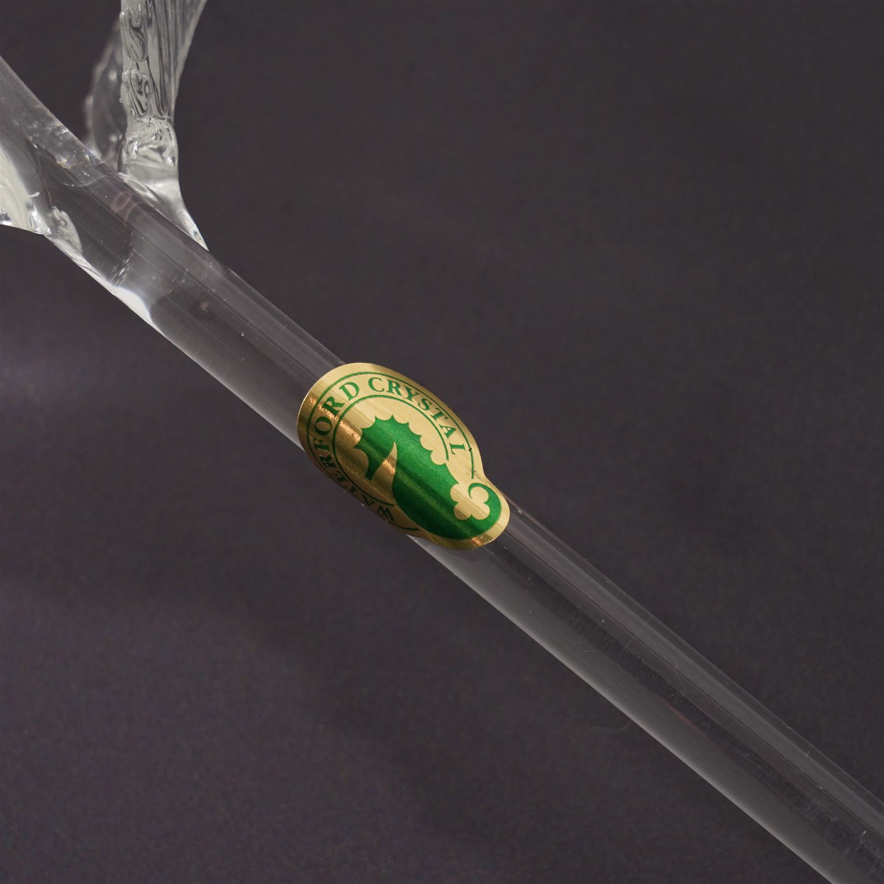 Set of six Waterford Crystal flowers, to include Fleurology Sunflower, Tulip, Lily, Rose, and others not Fleurology comprising Orchid and Calla Lily, in original boxes