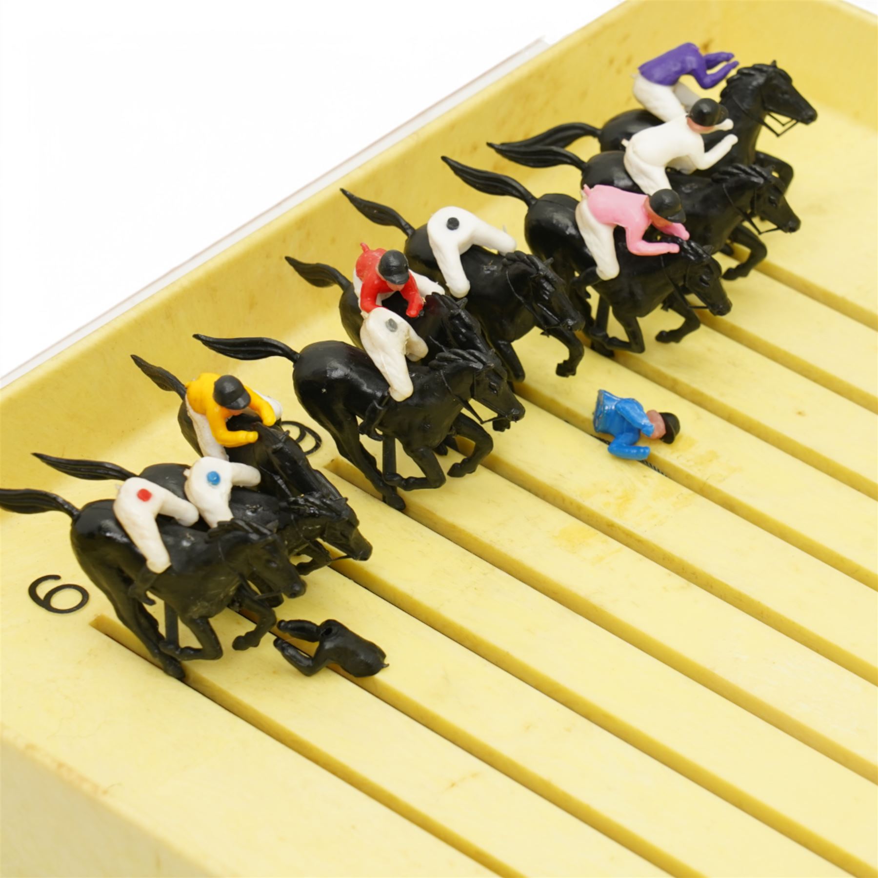 Saratoga horse racing game, boxed, W117cm 